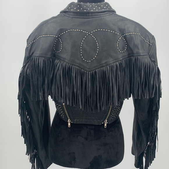 Morganwear Jackets & Blazers - Vintage Morganwear Leather Moto Jacket size Large 90s